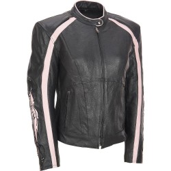 Ladies Biker Leather Jacket