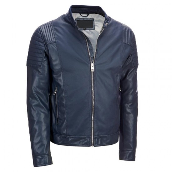 Men Biker Leather Jacket